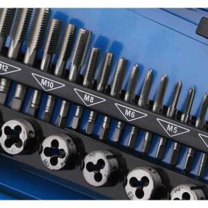 나나산 탭다이스 차량정비 카센타 세트 나사산 세트1 다이스 렌치 스틸테퍼 다이 가공기