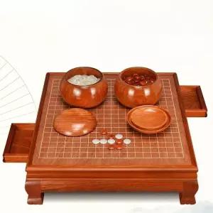 바둑판 세트 어르신용 선물용 알까기 고급 오목 겸용