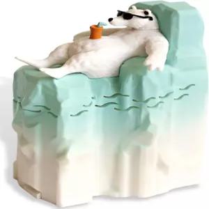 조 스노우 냉장고 베이킹 소다 탈취제 - 용기 및 냉동실 냄새 제