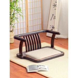 의자 좌식소파 체어 소파 경제형 오렌지 팔걸이 베드 원룸 방석 안락의자 쿠션 좌식