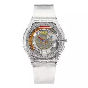 [편집샵 블레스]스와치 손목 시계 젤리 CLEARLY SKIN SS08K109