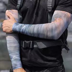 오토바이 낚시 등산 여름 나염 자전거 팔토시 골프 HB35 자외선차단 쿨토시