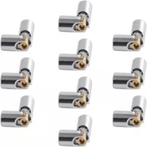 Sparkleiot 10pcs 메탈 유니버설 조인트 3L 새로운 업그레이드 알루미늄 합금 벽돌 MOC 전원 기능 61903