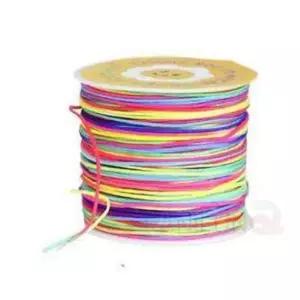 [문구/오피스] 무지개 선물포장끈 50m 5개 청첩장끈 포장재료 편지봉투끈 얇은끈 선물끈