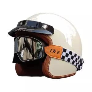 오픈페이스 헬멧 라이더 레트로 오픈 페이스 바이크