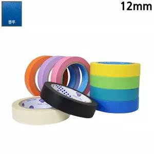 유로셀 종이 마스킹테이프 블루 12mmX40M 페인트작업