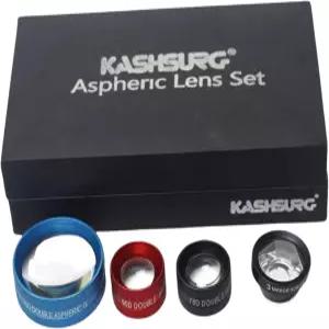 카슈서그 78D+90D+20D + 3 미러 고니오스코프 비구면 비접촉식 안과용 렌즈