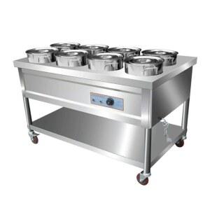 스텐 식당 수프 꼭지타입 보온통 전기국통 6L흰색304라이너 업소용 국통 20L 보온