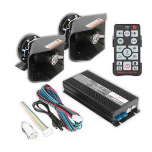 듀얼 48V 사이렌 렉카 앰뷸런스 경적 톤제어 구급차 미니큐브싸이렌 사각