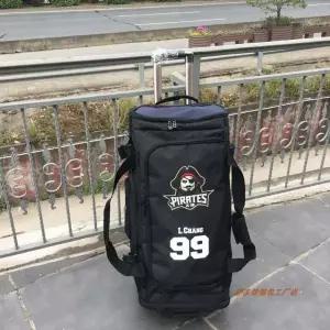 아이스하키 백 가방 수납 대용량 휠백 스포츠 달린 바퀴