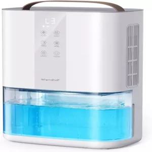 가정용 대형 제습기 자동 차단 제상 기능이 있는 욕실용 96온스 침실 사무실 RV 옷장 지하실용 속삭이는