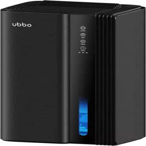 가정용 UBBO 95온스 제습기 배수 호스 포함 1000평방피트 - 자동 차단 타이머 슬립 모드 및 침실 욕실 RV용