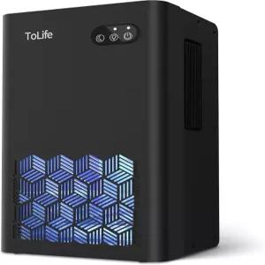 가정용 토라이프 제습기 95온스 물탱크가 있는 지하 침실 욕실용 1000평방피트 7가지 색상의 LED 조명 자동