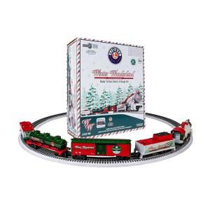 라이오넬 윈터 원더랜드 라이온치프 일렉트릭 게이지 트레인 세트 블루투스 리모컨 컬러 제공