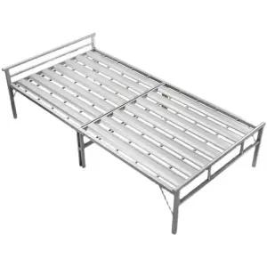 침대 원목 깔판 철제 더블 싱글 접이식 프레임 베드 와이드