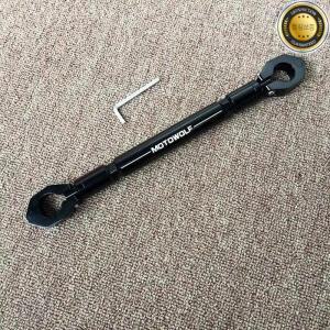 범용 오토바이 밸런스 바 핸들 확장 알루미늄 합금 개폐식 강화 크로스바 익스텐더 액세서리