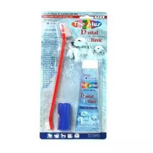 [반려] 애완견 구강관리용 치약과 칫솔 강아지 치아 건강세트 구강청결