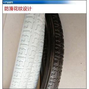 휠체어 저소음 손잡이 실리콘 뒷바퀴부품 방지 24인치 2개 교체 의자 바퀴 핸들 그레이