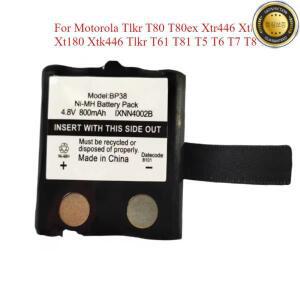 모토로라 TLKR-T80 T80Ex XTR446 XT180 T3 T4 T5 T6 T7 T8 용 BT-1013 배터리 IXNN4002A BP40