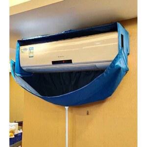 케어 키트 에어컨 벽걸이 커버 2P 덮개 세척 먼지 에어컨청소 장비 1 고무 세척가대