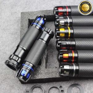 유니버설 78 ''22MM 오토바이 CNC 핸들 바 그립 및 엔드 6 색 혼다 야마하 스즈키에 사용 가능