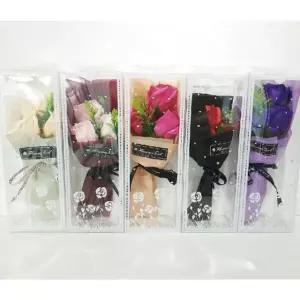 (청결공감) 장미꽃 세송이 시들지않는 비누 꽃다발 Did5+1Xqv