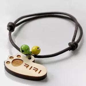 강아지 원목 펜던트 목줄 세트 1P 반려견 산책 인식표 qLI8+4zRi