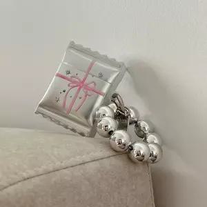 퓨어에어팟케이스 실버 리본 1/2/3세대 프로 커버 ypG8+1xSC