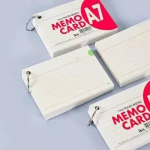 [문구/오피스] 메모 카드 영어단어장노트 영어단어장수첩 만능단어장