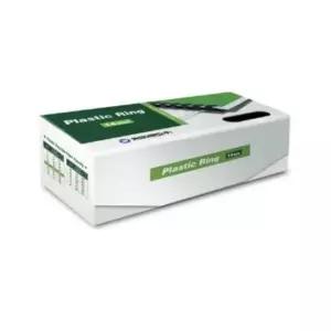 [문구/오피스] 플라스틱링 28mm 흑색 50개 제본링 링제본