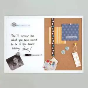 보드칠판 코르크 화이트 보드 사무실 칠판 메모 하프23x17