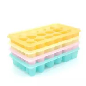 실리콘 대코 모양 얼음틀(반투명) 베이킹틀 다진마늘