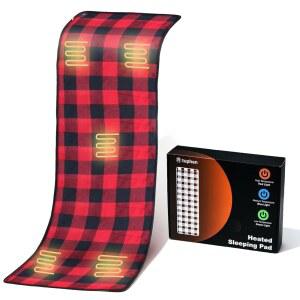 튜펜 온열 침낭 패드 - USB 가능한 위한 날씨 구역 갖춘 다중 조절 추운 5개의 배낭 또는 온도 전기 캠핑 3가지 전원 난방 라이너 지원 히터를 하이킹을