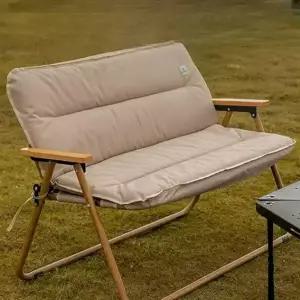 2인용캠핑의자 커버 접이식 벤치 소파 쿠션 2인 캠핑의자