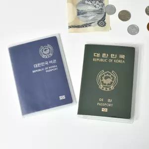 여권 케이스 커버 지갑 투명 반투명 신여권케이스 Pvc4+1FuP