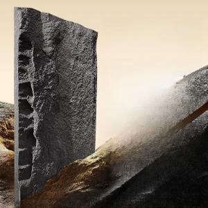 돌모양 석재 입체타일 스톤 스킨 인조 인공 벽타일 화강암 재질 경량 입체 화이트