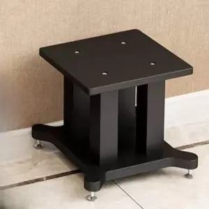 철제 스피커 받침대 선반 인테리어 우퍼 플로어 북쉘프 블랙