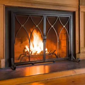 불멍 난로 울타리 안전 인테리어 실내 조립 모닥불 가드