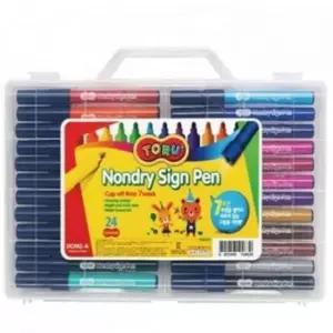 [문구] 싸인펜 24색 사인펜24색 24색세트