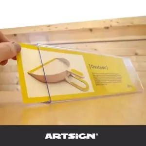 [문구] 아트싸인 중형가로 설명판 쇼케이스 3매 210x100mm