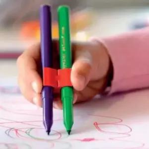 [문구] 커넥터펜 30색 케이스 컬러링펜 지워지는사인펜