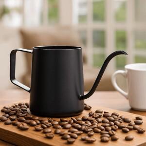 긴좁은 주둥이가 있는 핸드포트 스테인리스 스틸 전문가용가용 커피포트 세련된 디자인의 카페용