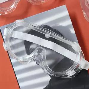 투명 보 안경 눈보호 고글 작업용 김서림 방지 방풍 물 놀이 자전거용 보호