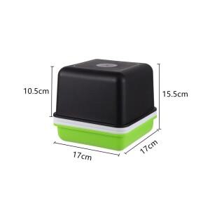 콩나물 재배 무토양 화분 묘목 트레이 상자 정원 용품