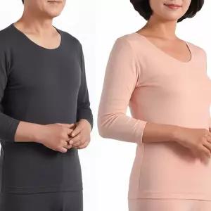 국산 남녀 극세사 기모 상하 내의 내복 zXR8+5DcB