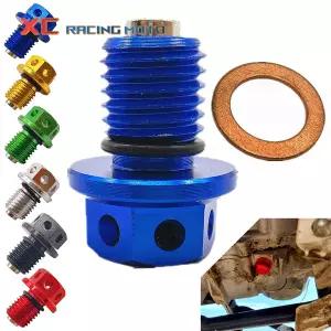 호환  M12x1.5 오일 드레인 플 볼트 나사 Yamaha YZ 125 250 250X 80 100 400 400F 465 490 WR 250R 250X 2