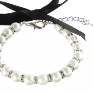 강아지 진주 목걸이 tTZ9+3Bjx