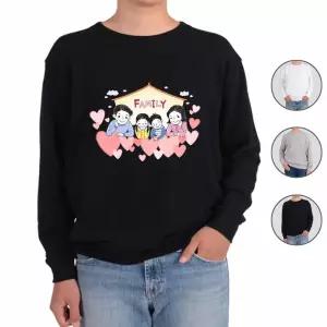 맨투맨 전색상 가정의달 행복한가족 n6 프린트셔츠 toV3+4qQT