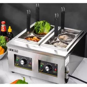 소형 국수기계 2구 4구 면 국수 수프 메이커 자동