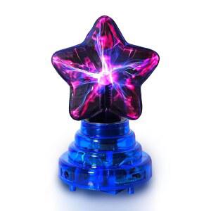 PUXTIW 플라즈마 스타 램프 장식 조명 있는 팬시 센서 선물 클럽 장난감 기능이 교육 음악 터치 응답 음성 글로브 지구본 과학 플래시맨